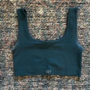 SET Active SCULPTFLEX BOX CUT BRA - NEPTUNE